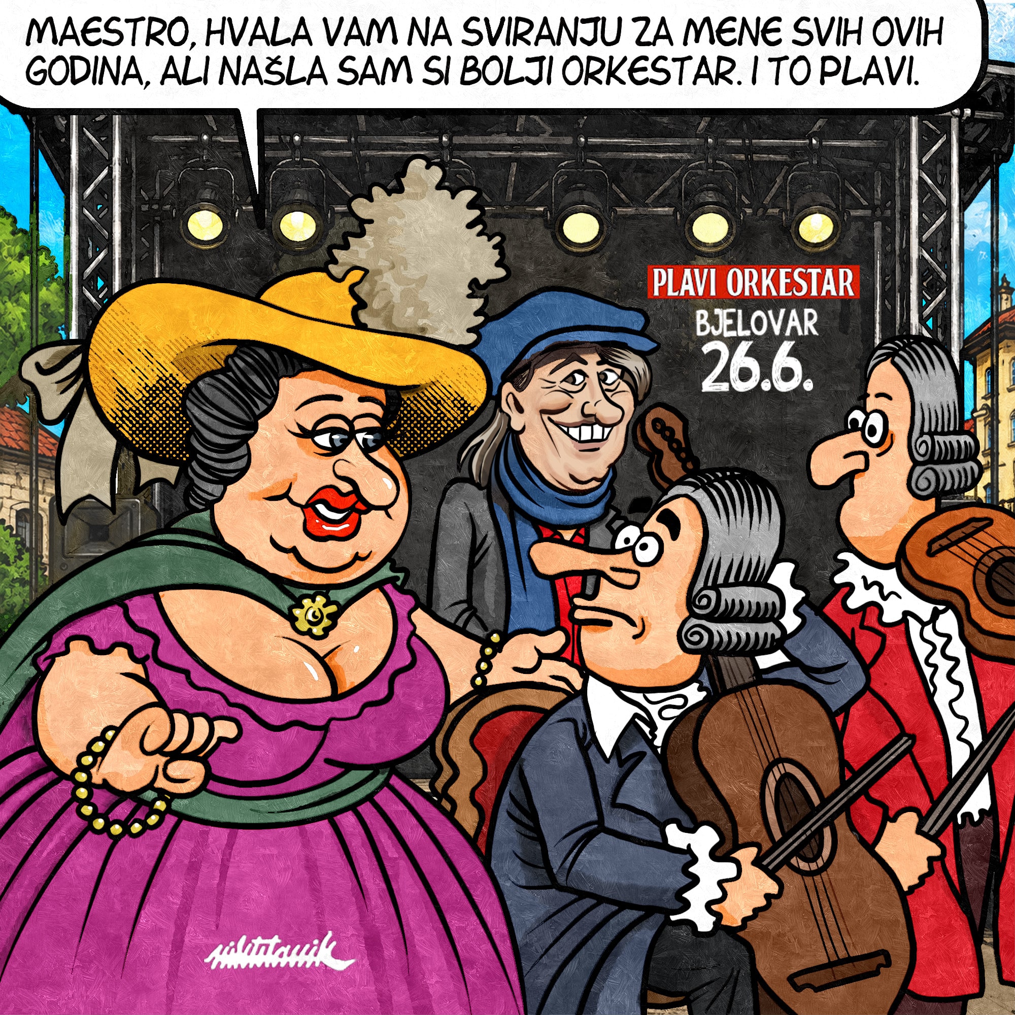 Kad Nik Titanik nacrta Terezijanu ni carica ne ostane vjerna beckom orkestru